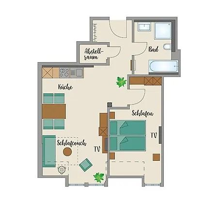 Apartman Gaestehaus Moenchswald